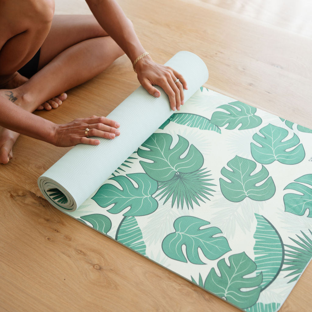 Suede Mat & Two Cork Blocks Bundle